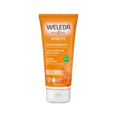 Weleda Body Wash Creamy Vitality (sea Buckthorn) 200ml