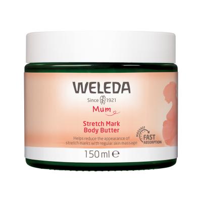 Weleda Mum Stretch Mark Body Butter 150ml Jar