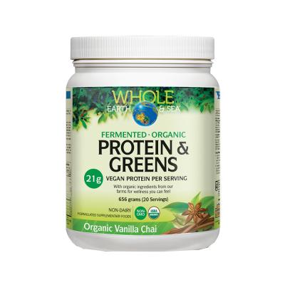 Whole Earth Sea Org Protein And Greens Vanilla Chai 656g