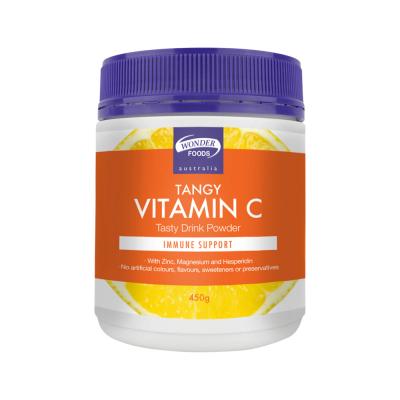 Wonder Foods Tangy Vitamin C (tasty Drink Powder) 450g
