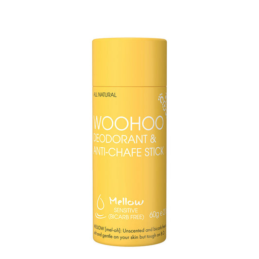 Woohoo Deodorant And Anti Chafe Stick Mellow Sensit 60g