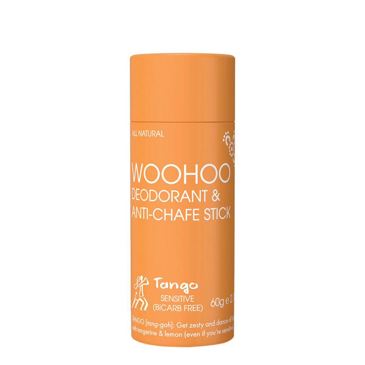 Woohoo Deodorant And Anti Chafe Stick Tango Sensit 60g