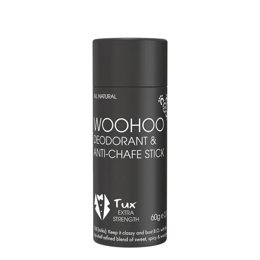 Woohoo Deodorant & Anti Chafe Stick Tux Ext Strength 60g