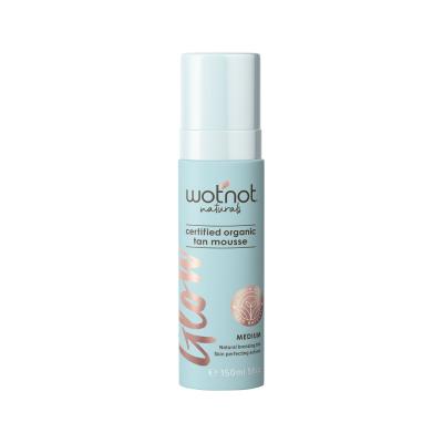 Wotnot Nat Glow Organic Tan Mousse Medium 150ml