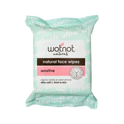 Wotnot Nat Wipes Face Sensitive Soft Pack