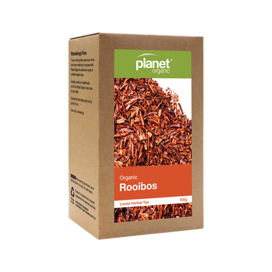 Planet Organic Org Rooibos Loose Leaf Tea 100g