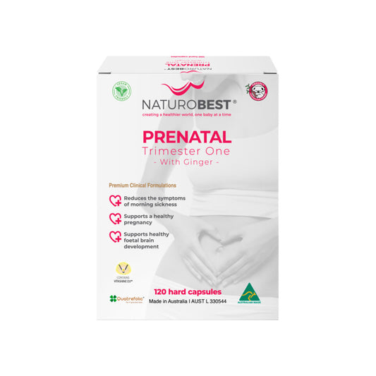 Naturobest Prenatal Trimester One With Ginger 120c