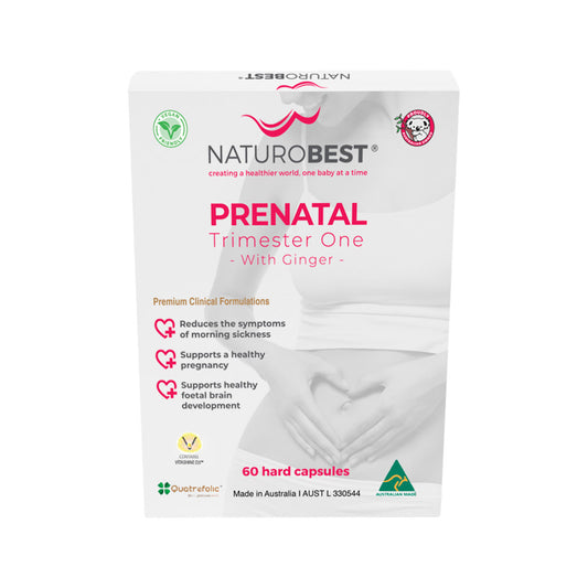 Naturobest Prenatal Trimester One With Ginger 60c
