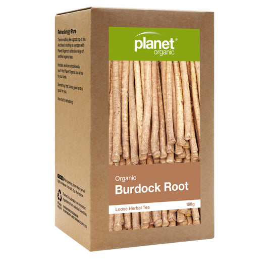 Planet Organic Org Burdock Root Loose Leaf Tea 100g